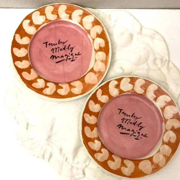 Anthropologie Truly Madly Magique plate Set - Picture 1 of 3
